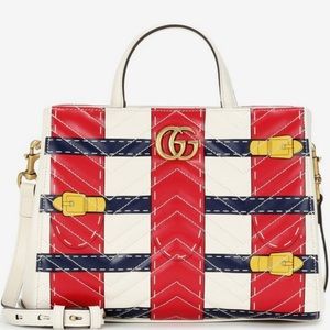 Gucci Gg Marmont Trompe L'oeil Shoulder
Bag